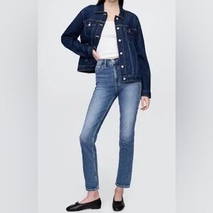GAP High Rise Vintage Slim Blue Jeans for Women